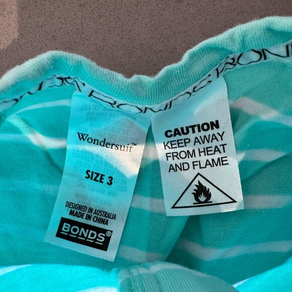 3x Bonds Zippy Wondersuits in size 3 - Picture 2 of 7